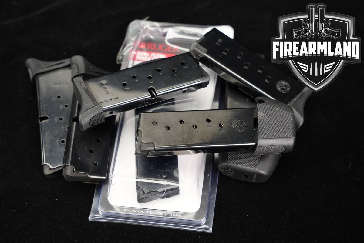 SEVEN (7) Sturm Ruger LC9s/EC9s 9 & Round Magazines 9mm Luger Mags