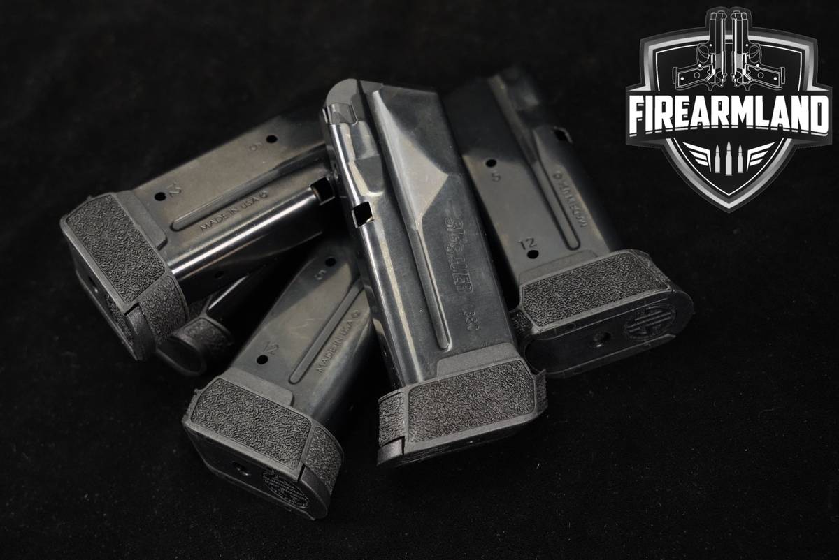 FIVE (5) Sig Sauer P365 12 Round Magazines .380 ACP Mags