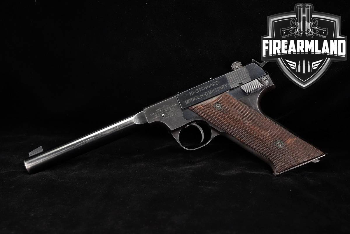 High Standard Model H-D Military 22LR 6.75" Blued HD