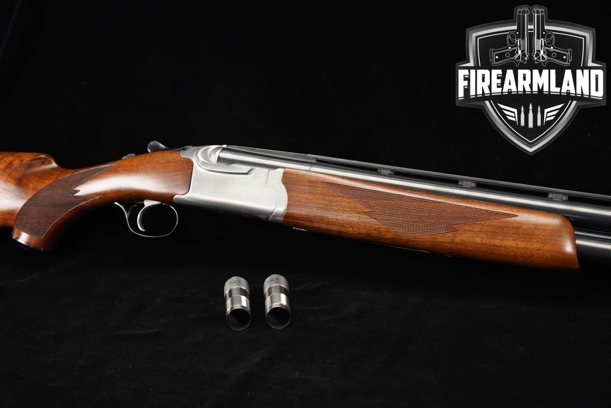 DESIRED 1991 Ruger Red Label 12-Gauge 28 Stainless/Blued & Walnut O/U