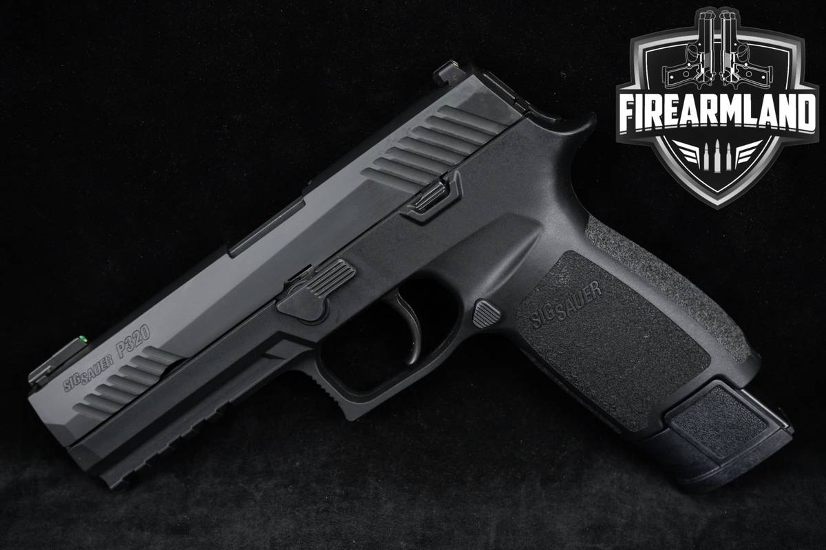 Sig Sauer P320 TACOPS Full Size 9mm 4.7" P-320 +5 MAGS & ORIG CASE