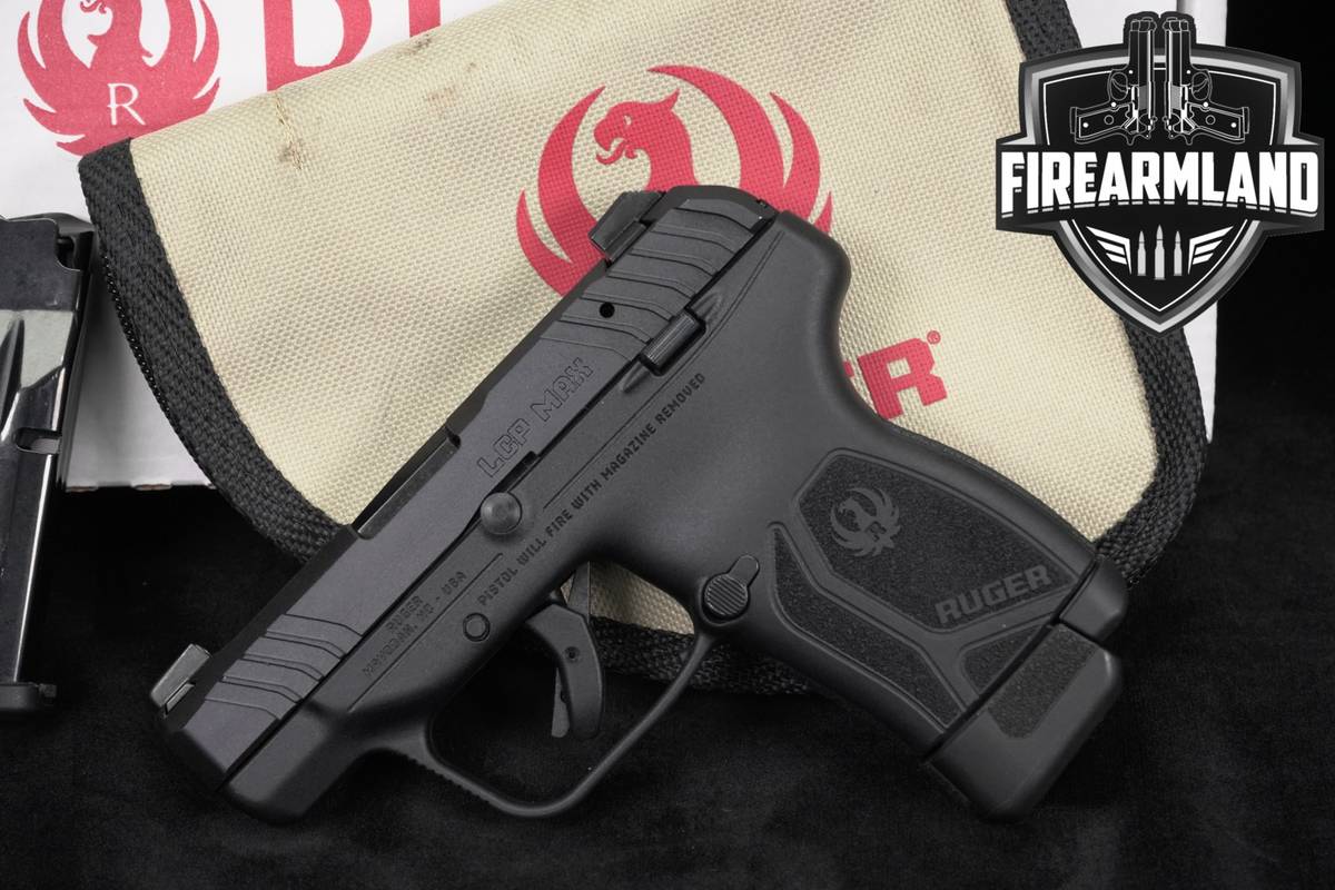 Ruger LCP MAX 380 ACP 2.8" Blued +2 MAGS & ORIG BOX