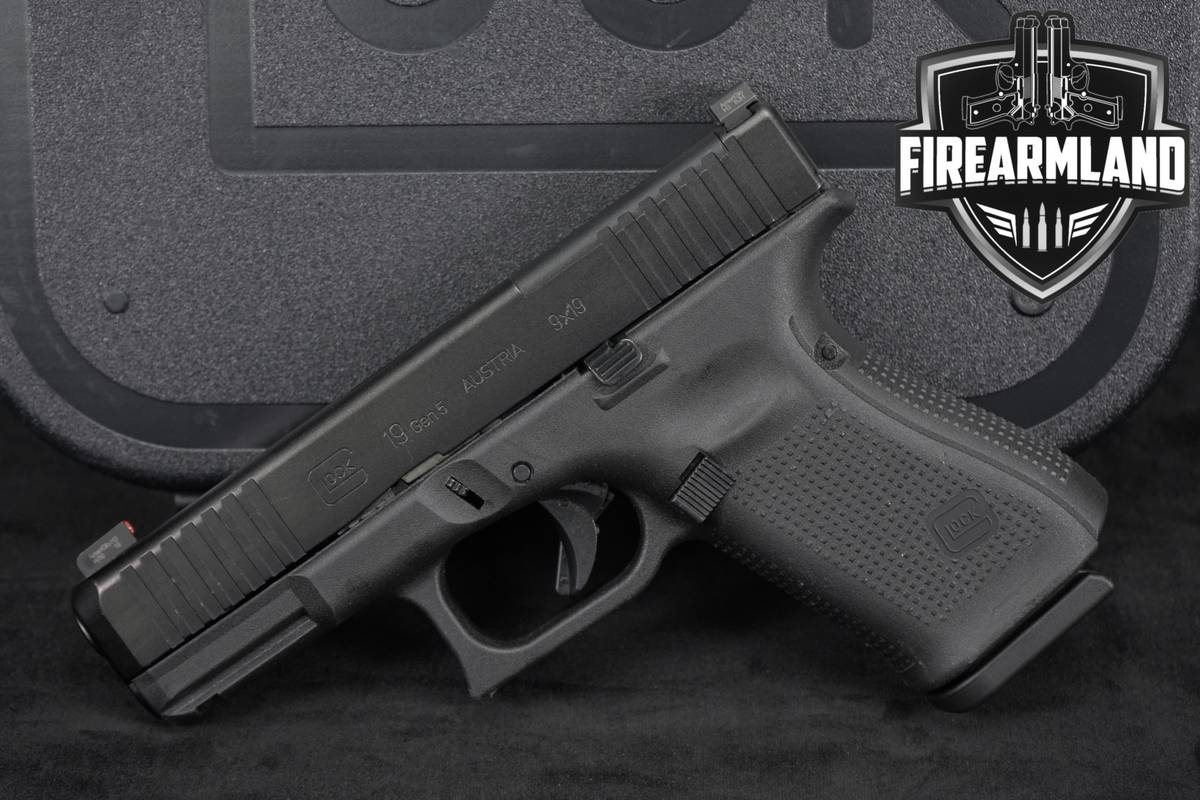 Glock 19 Gen5 MOS G19 Gen 5 9mm 4.02 +ORIG CASE