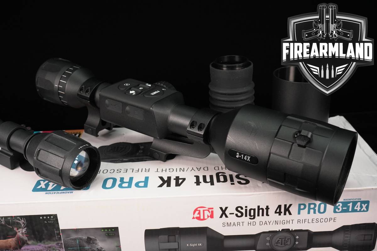 ATN Corp X-Sight 4K 3-14X Digital Day Night Vision IR Scope +ORIG BOX