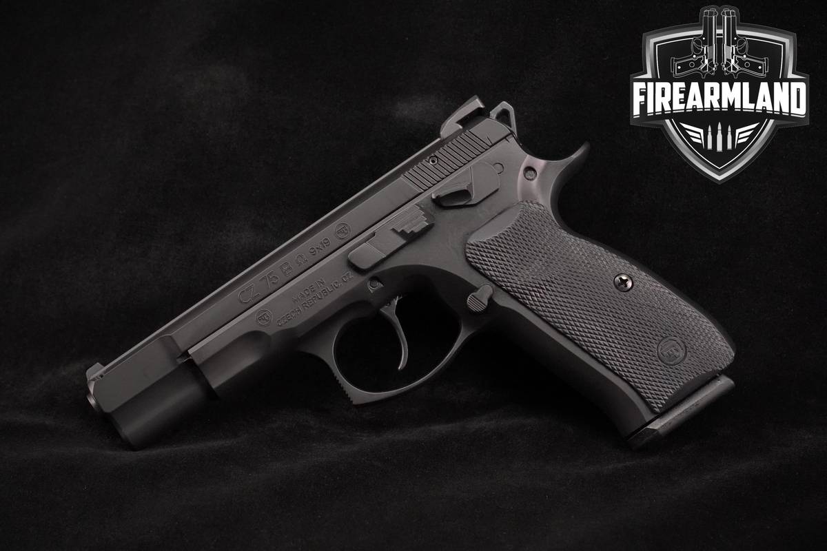 CONVERTIBLE! CZ 75 B Omega 9mm CZ75B CZ75 75B DA/SA +OG CASE