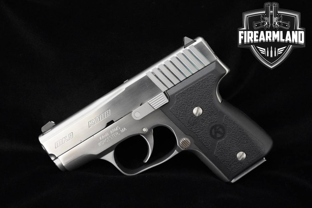 Kahr Arms MK9 Elite 98 9mm 3" Stainless Steel MK9 +2 MAGS