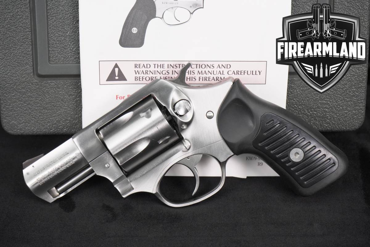 1999 Ruger SP101 357 Magnum Satin Stainless SP 101 KSP-321X+ORIG CASE