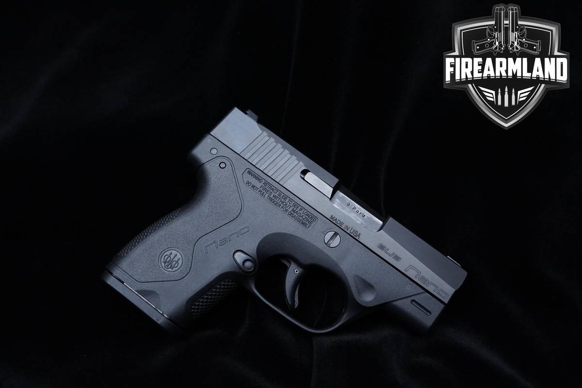 Beretta BU9 Nano 9mm 3" BU9 Beretta +ORIG CASE
