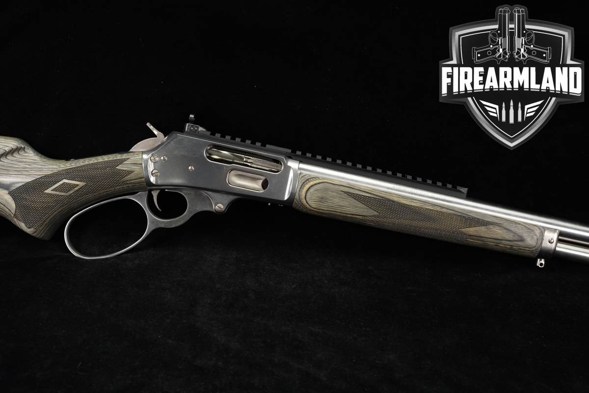 Marlin Model 1895 SBL 45-70 19" THREADED Stainless & Gray Laminate