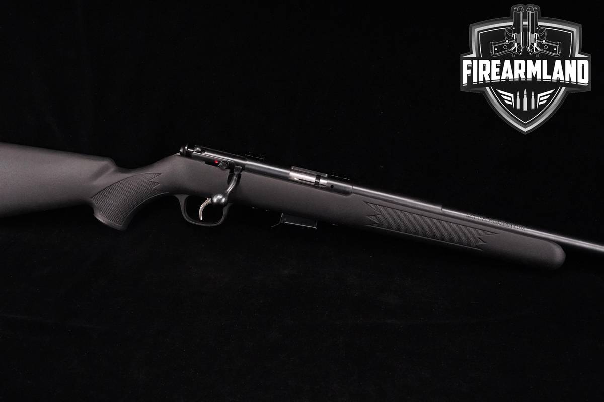 Savage Arms Model 93R17 F 17 HMR 21" Blued & Synthetic Varmint Rifle