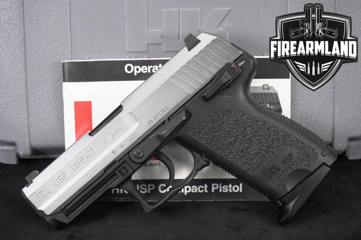 Heckler & Koch USP Compact Variant 1 V1 H&K 45 ACP 3.8" +ORIG CASE