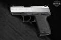 Heckler & Koch (H&K, HK) USP Compact Variant 1 (V1) .45 ACP Two-Tone Stainless in Excellent Condition Image 3