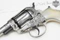 1879 Colt Model 1877 Thunderer Factory Engraved .41 Colt Nickel Plated in Good Condition Image 2