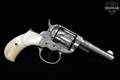 1879 Colt Model 1877 Thunderer Factory Engraved .41 Colt Nickel Plated in Good Condition Image 3