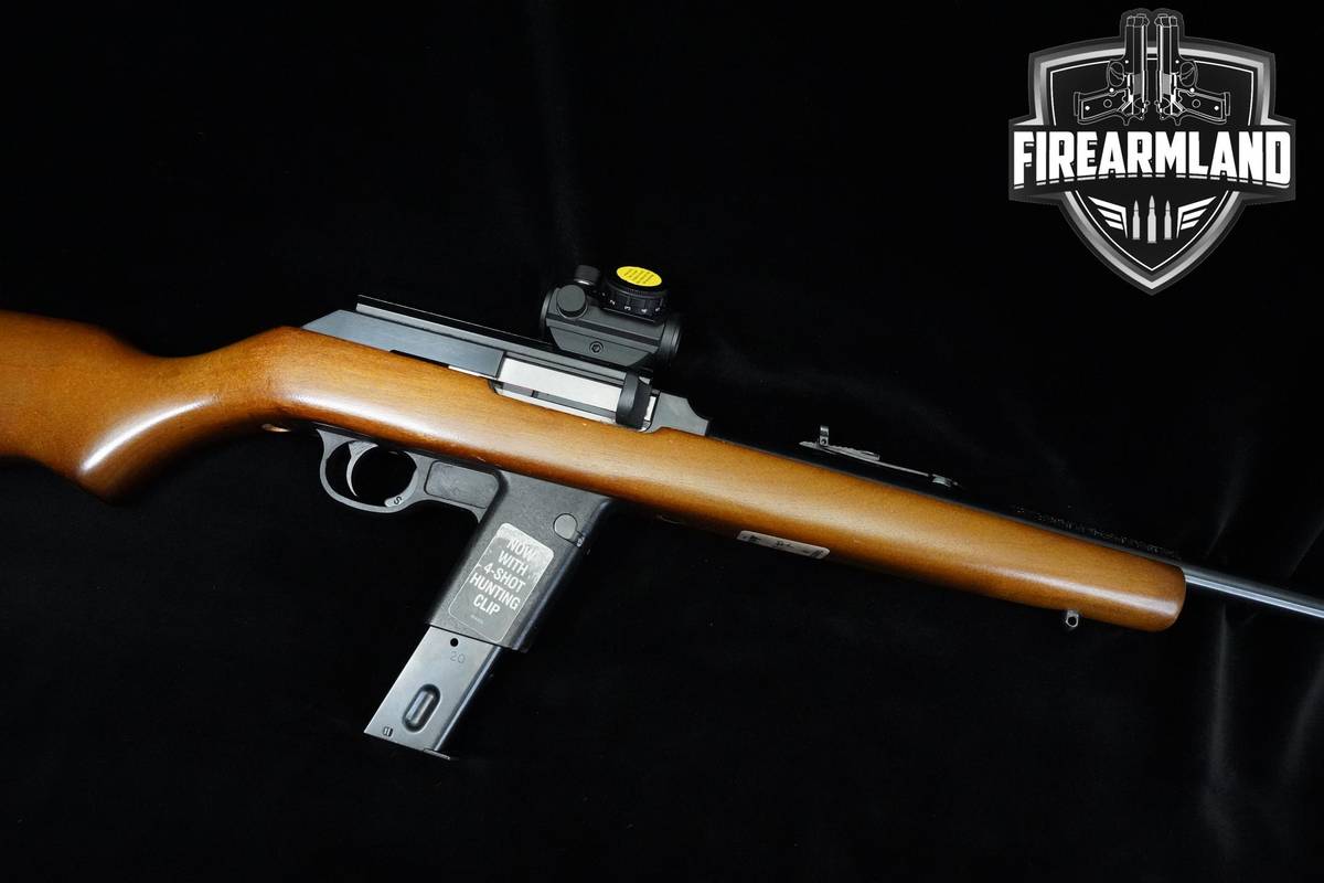 1989 Marlin Model Camp Carbine 9mm 16.5" Blued Marlin +2 MAGS & OPTIC