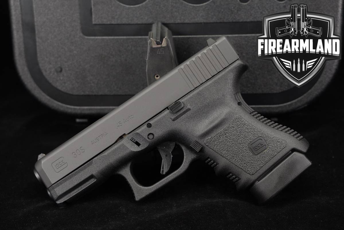 Glock 30S Gen3 SF G30S Gen 3 45 ACP 3.78" +2 MAGS, ORIG CASE