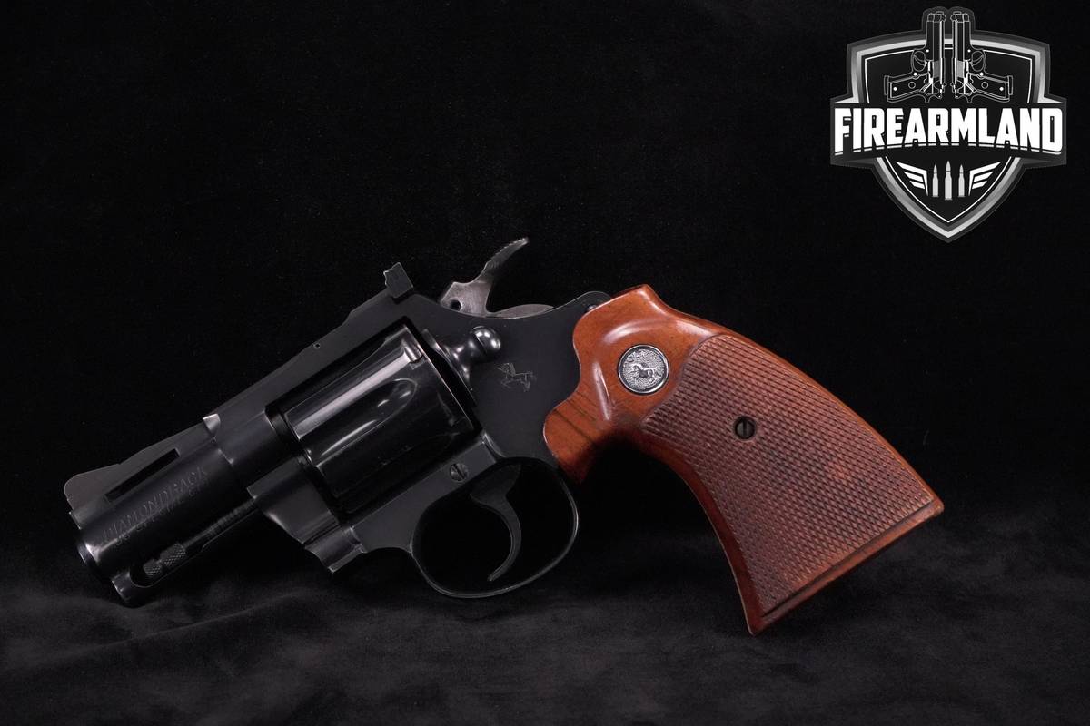 FIRST-YEAR! 1966 Colt Diamondback 38-Special 2.5" Blued Colt-Diamondback