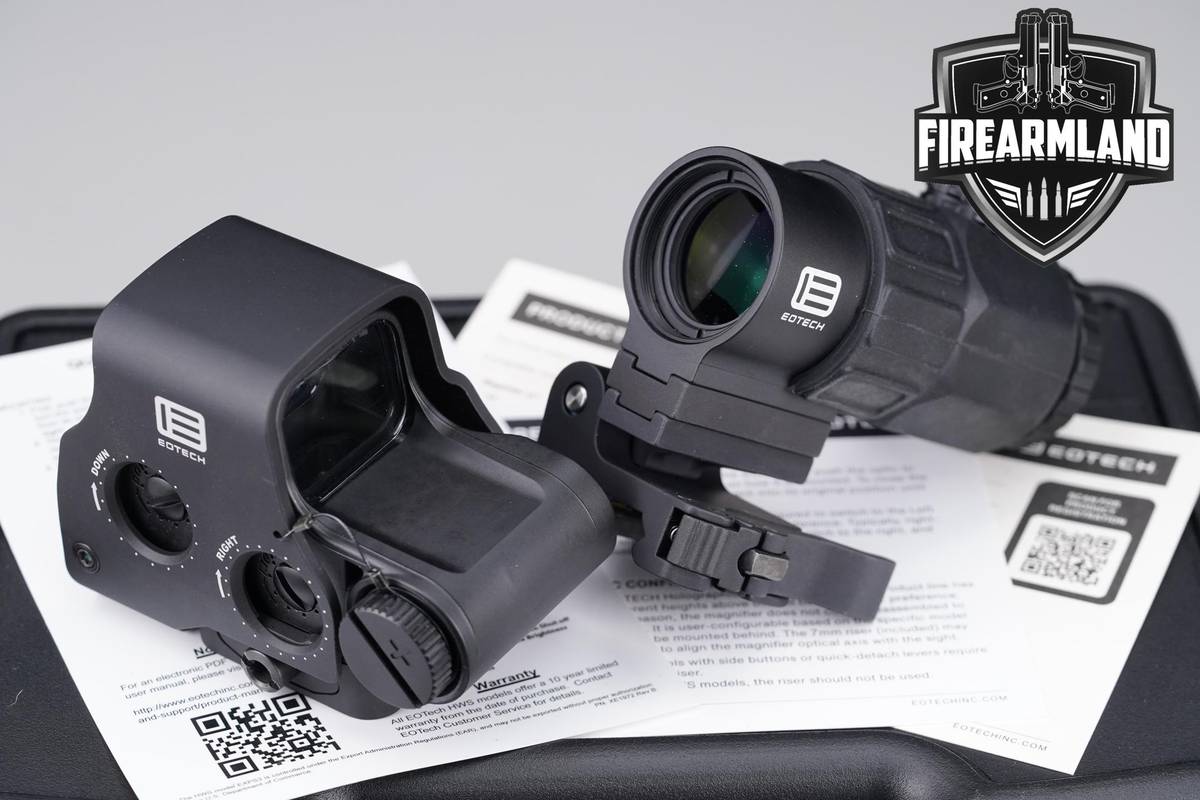 EOTECH HHS V 1 MOA Center Dot, 68 MOA Ring & 5X Magnification +ORIG CASE