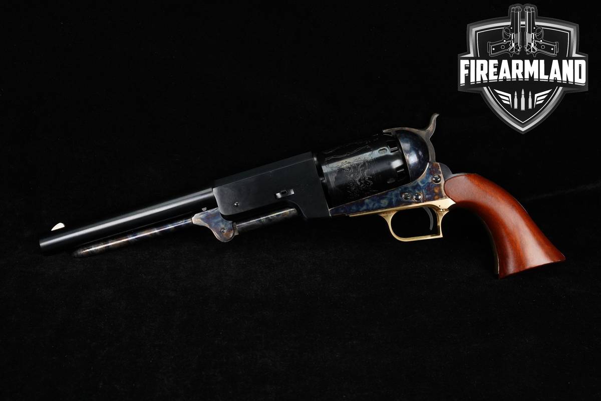 Uberti 1847 Walker 44 BPM 9" Blued & Color Case-Hardened Dragoon +ORIG BOX