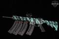 Smith & Wesson (S&W) M&P 15-22 Sport Robin's Egg Blue Platinum Finish .22 LR Camo in Excellent Condition Image 2