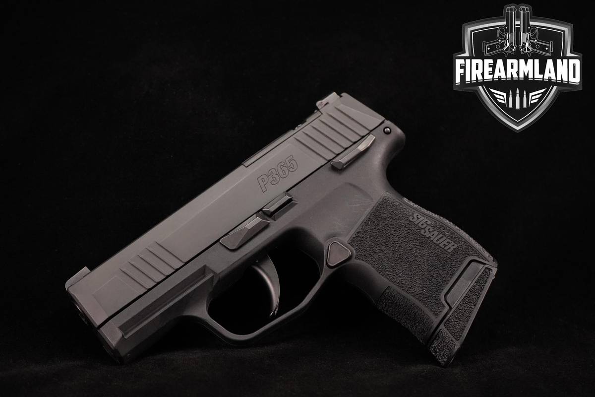 Sig Sauer P365 9mm 3.1" Sig-Sauer-P365 MANUAL SAFETY +2 MAGS & ORIG CASE