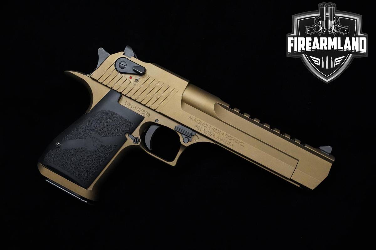 Magnum Research Desert Eagle MK-XIX Burnt Bronze 50 AE MK19 MK-19 ORIG CASE