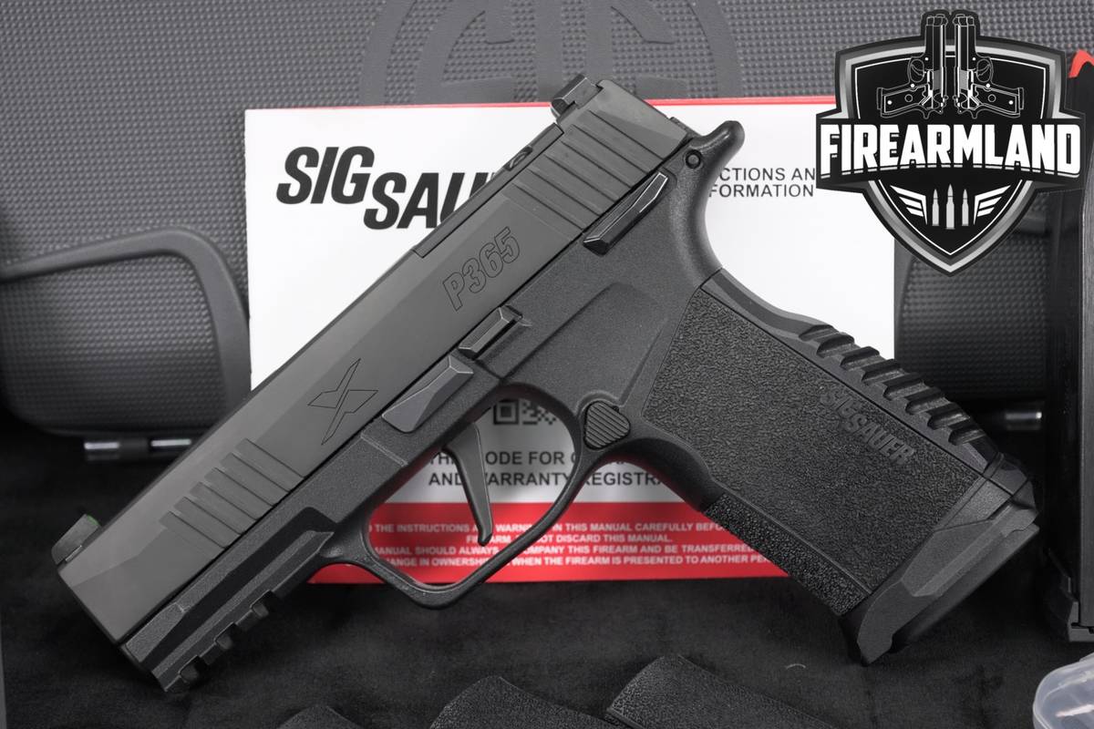 Sig Sauer P365-XMACRO TACOPS 9mm OR P 365 X Macro +2 MAGS & ORIG CASE
