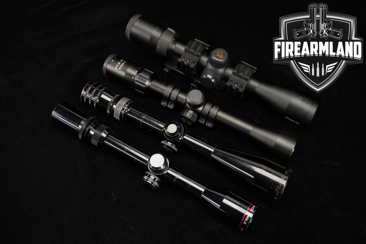 FIVE SCOPE LOT 5 Pack Nikon Redfield Simmons Scopes Riflescope