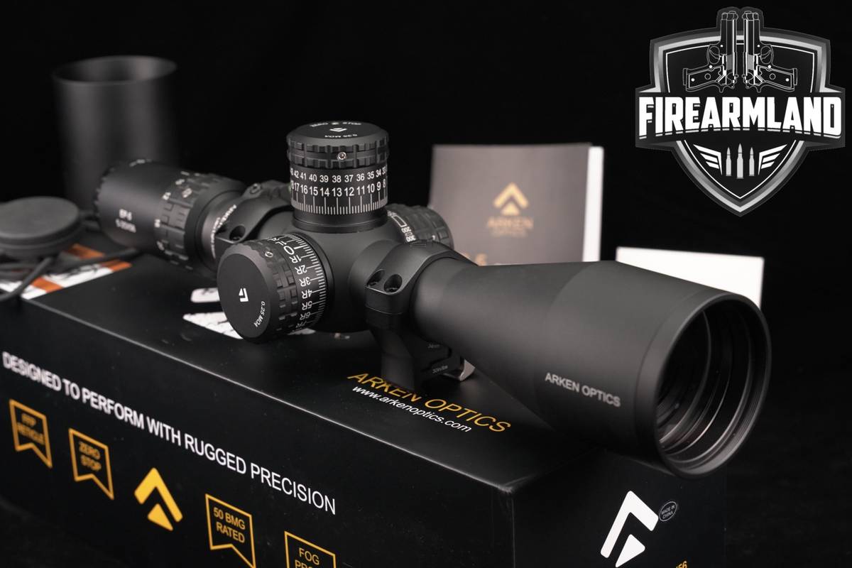 Arken Optics EP-5 25X56MM VPR MOA Reticle FFP Scope EP5 +ORIG BOX