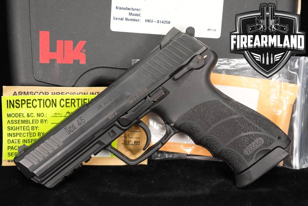 Heckler & Koch HK45 V1 45ACP H&K HK-45 +ORIG CASE