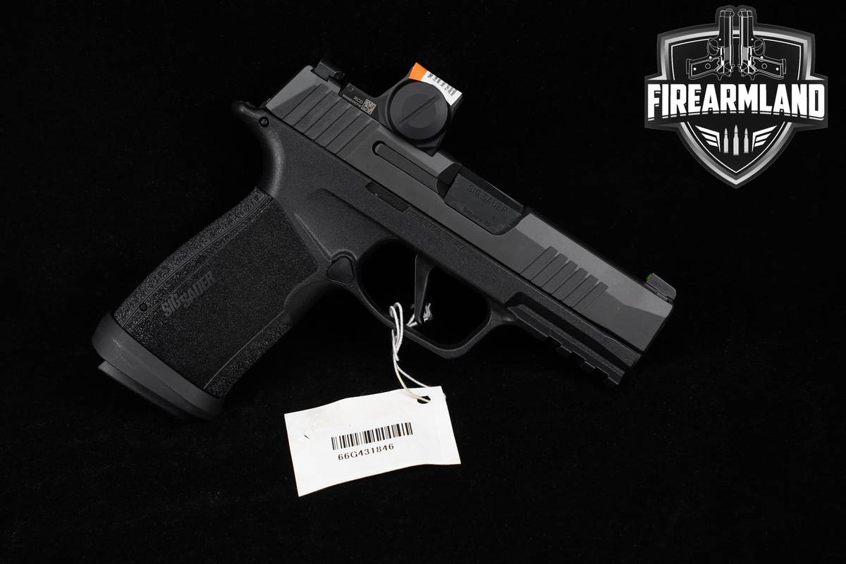 LNIB Sig Sauer P365 XMacro 9mm 3.7" P-365 Macro +3 MAGS, OG CASE & ROMEO-X