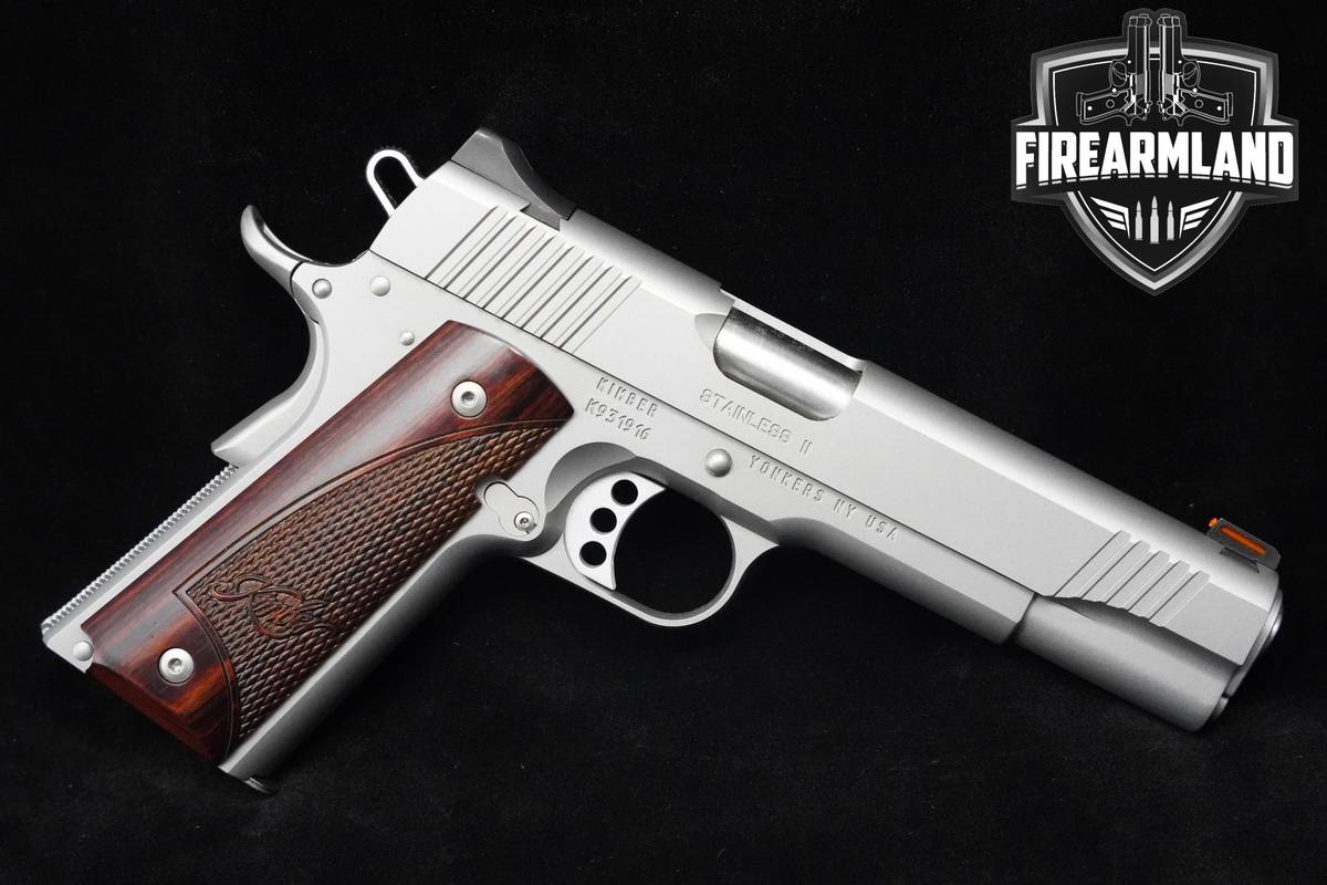 Kimber 1911-A1 Stainless II 45 ACP Matte Stainless Kimber-1911-A1 ORIG CASE