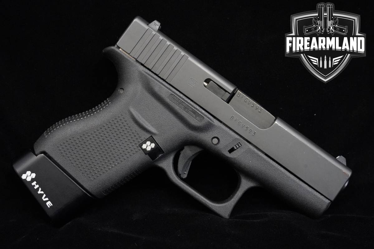 Glock 43 9mm Glock G43 Slimline +2 MAGS