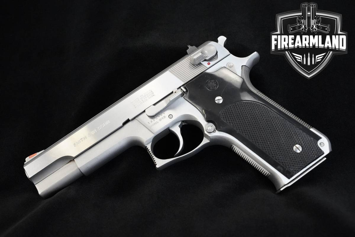 POLICE 1987 Smith & Wesson (S&W) Model 645 45 ACP 5" S&W 645 +ORIG BOX