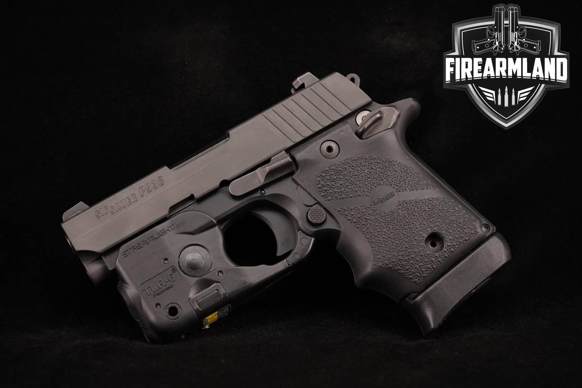 Sig Sauer P938 9mm 3.0" Nitron P 938 +4 MAGS & ORIG CASE