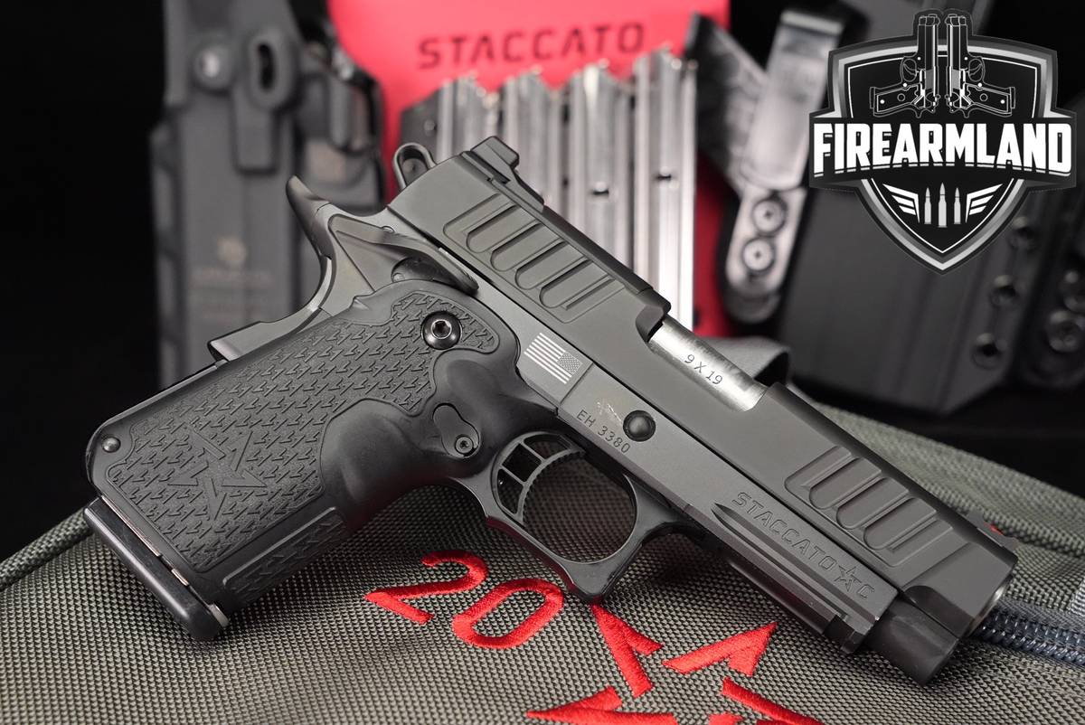 Staccato C 9mm 4" STI 1911 2011 +5 MAGS, ORIG CASE & HOLSTER