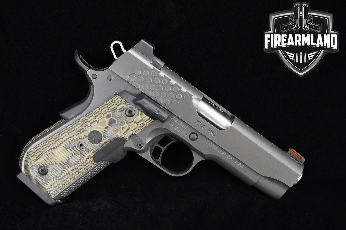 Kimber KHX PRO 45 ACP 1911 4" Gray KimPro Kimber 1911 +ORIG CASE