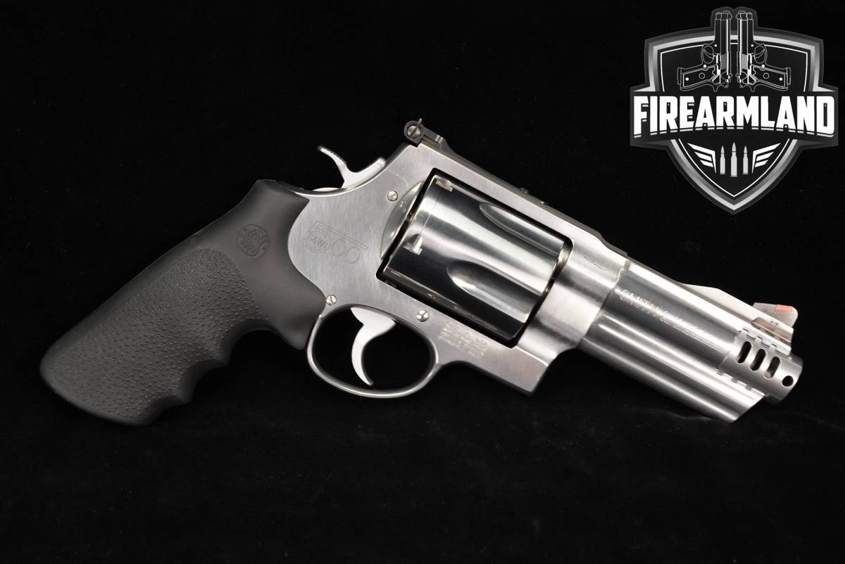 Smith & Wesson Model 500 S&W Magnum 4 Satin Stainless X-Frame DA/SA COMP