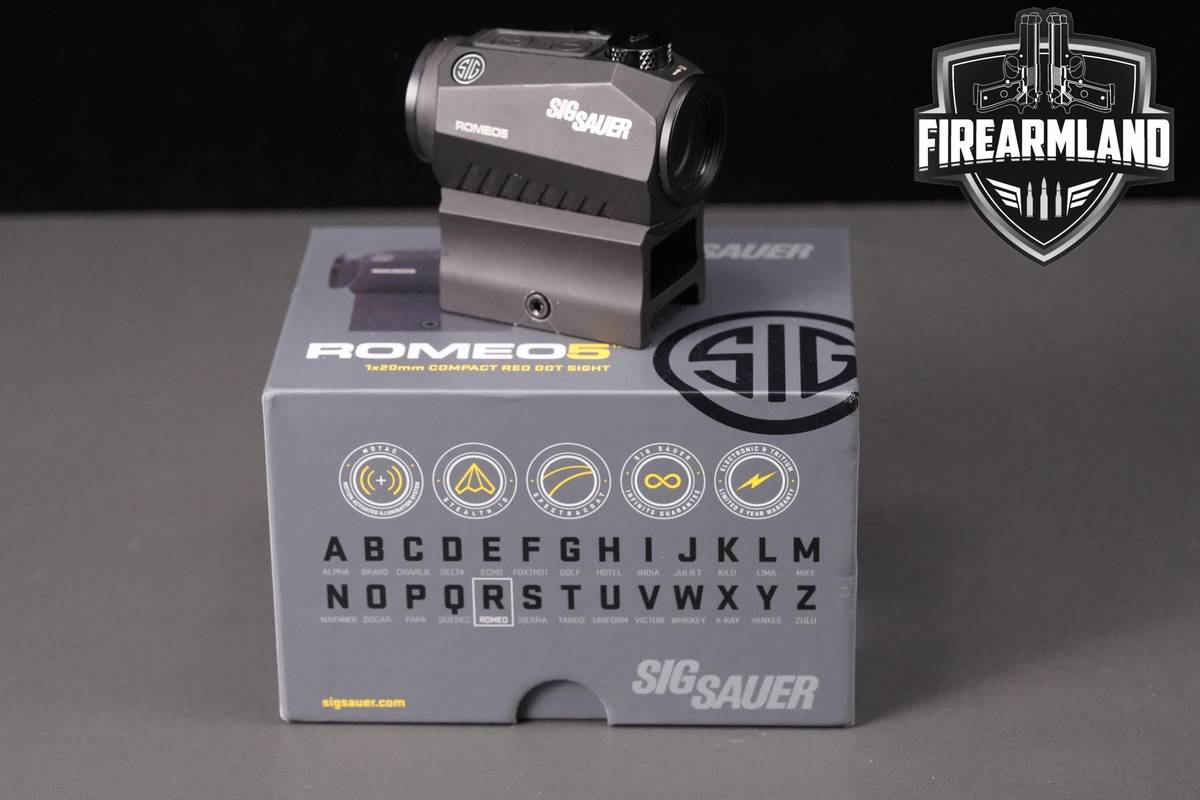 Sig Sauer Romeo5 1x20mm 2 MOA Red Dot Romeo 5 +ORIG BOX