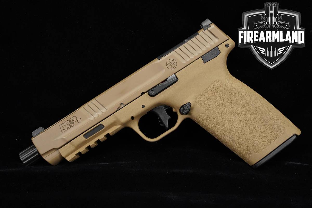 Smith & Wesson S&W M&P 5.7 NTS 5.7x28 5" FDE M&P5.7 57 Pistol +ORIG CASE