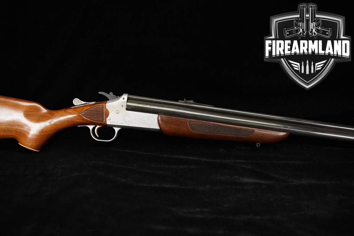Savage Arms Model 24E DL 22 WMR / 20 Gauge Blued & Walnut 24-E M24