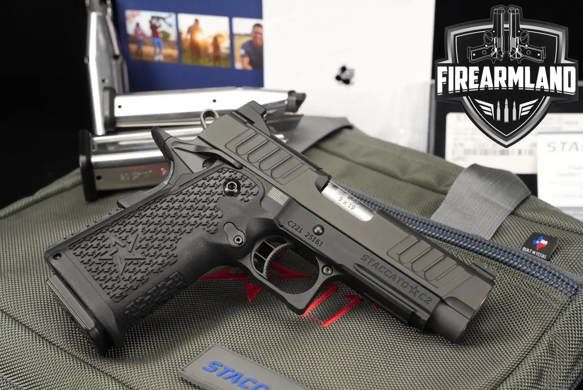 Staccato C2 9mm 3.9" STI 1911 2011 +4 MAGS & ORIG CASE
