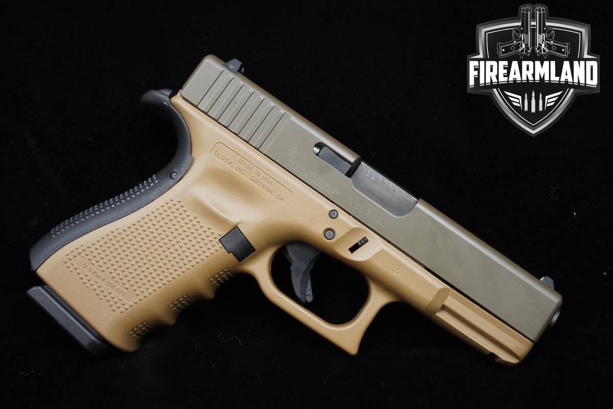 Glock 19 Gen4 Apollo Custom 9mm 4.02" Glock-19 G19 Gen-4 3 MAGS & ORIG CASE