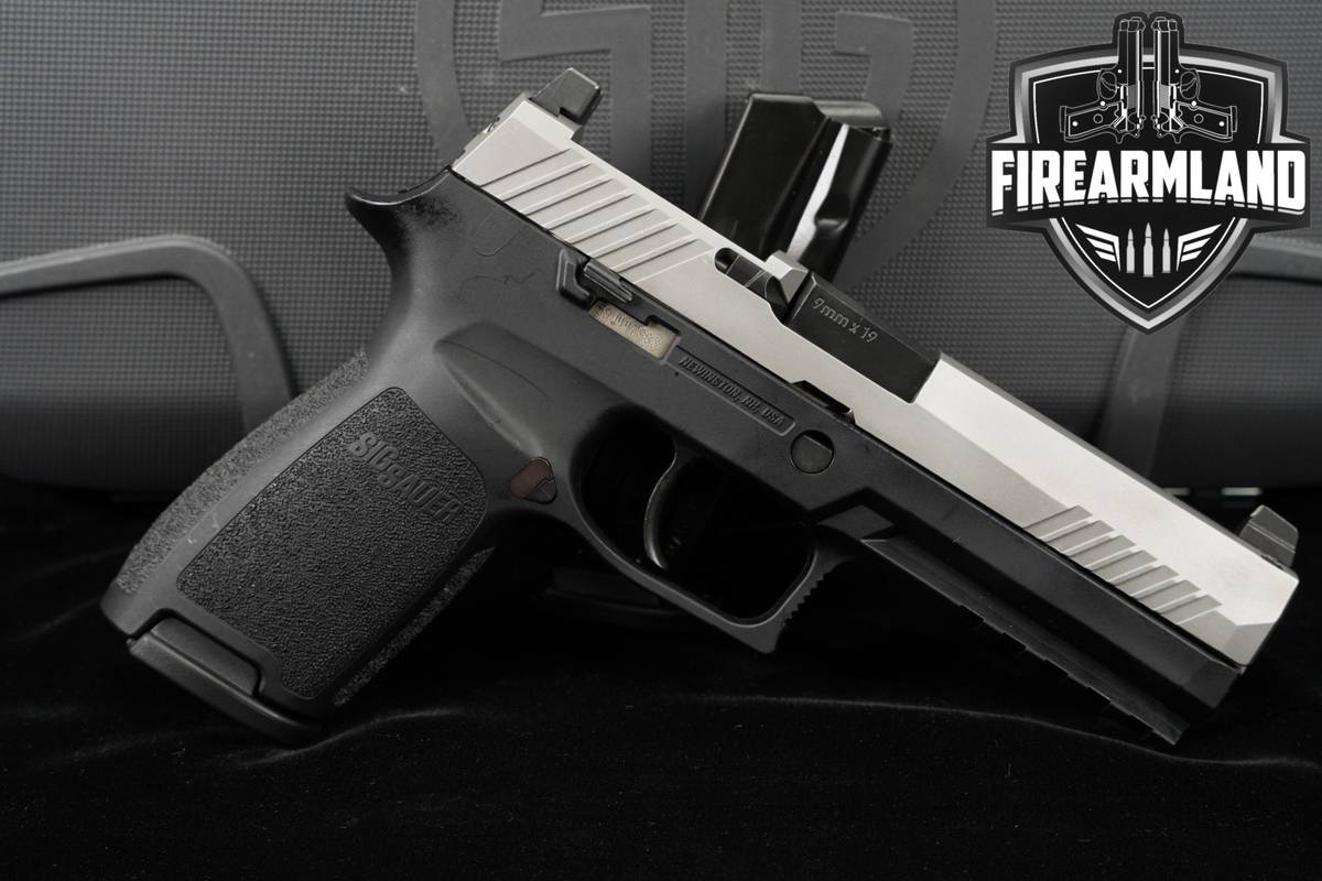 Sig Sauer P320 9mm 4.7" P 320 +2 MAGS & ORIG CASE