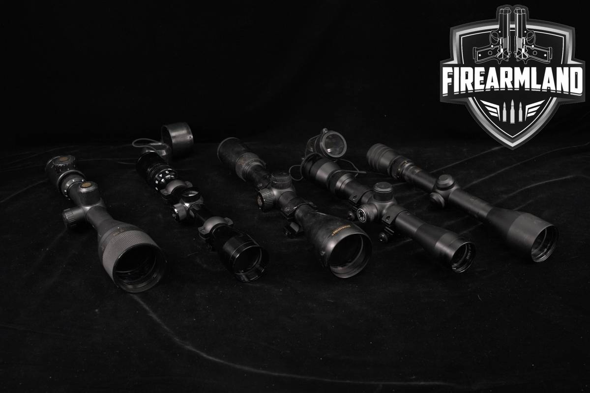 FIVE SCOPE LOT 5 Pack BEC Barska SWIFT Redfield Nikon Riflescope Scopes