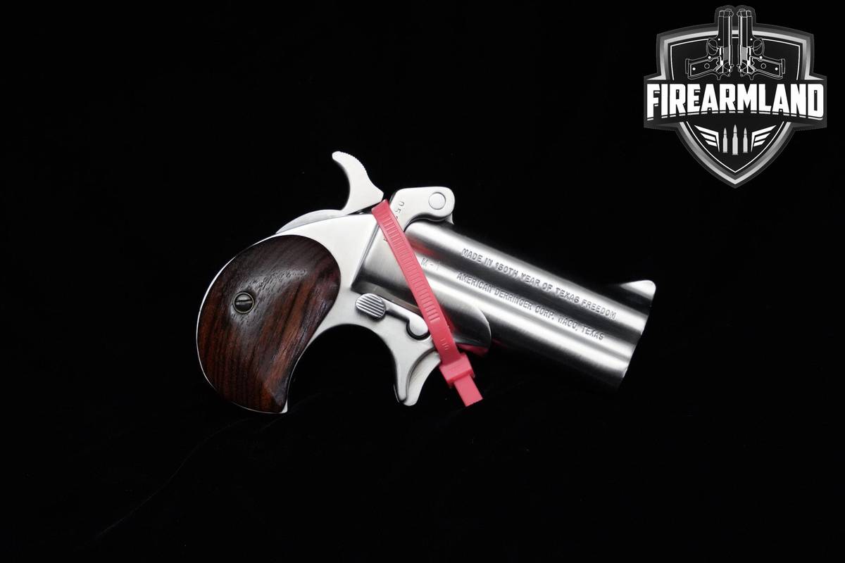 LIKE-NEW American Derringer M-1 38 Special 3" Stainless Steel M-1 M1