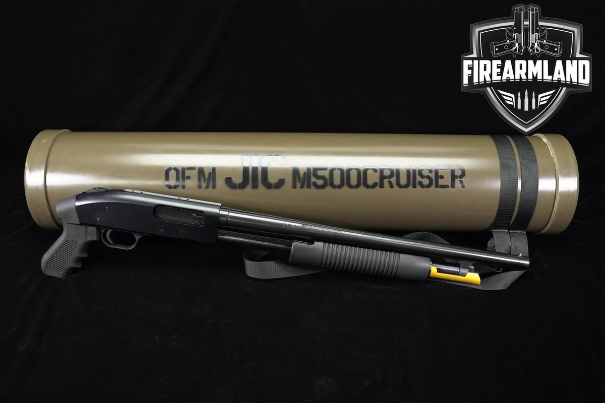 SURVIVAL PACKAGE! Mossberg 500 Tactical JIC Cruiser 12-Gauge 18.5" +OG CASE