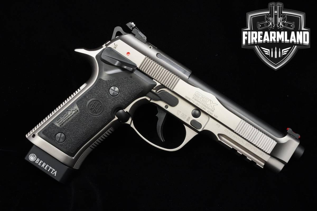 Beretta 92X Performance 9mm Nistan Beretta 92 +3 MAGS & ORIG CASE