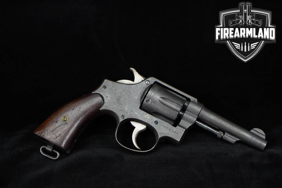 1944 WWII Smith & Wesson S&W .38 MILITARY POLICE Victory 38 Special 4"