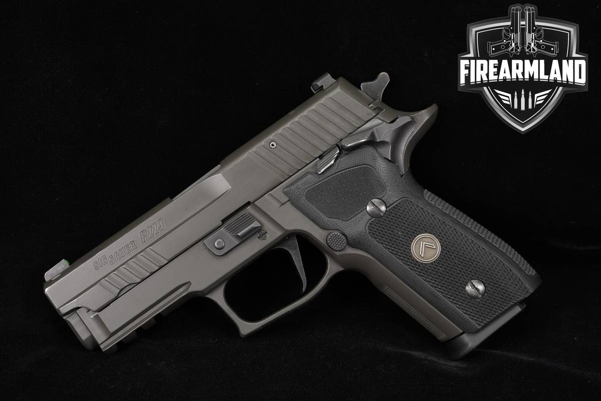 Sig Sauer P229 Legion SAO 9mm 3.9" Gray Compact Pistol +2 MAGS & ORIG CASE